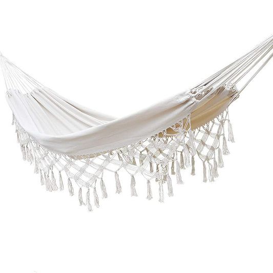 Macrame hammock