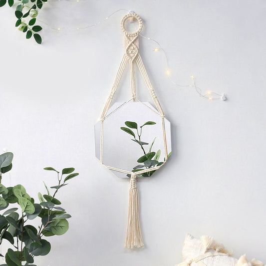 Macrame Mirror Wall Hanging