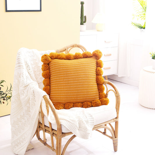 Boho Lumbar Throw Pillow