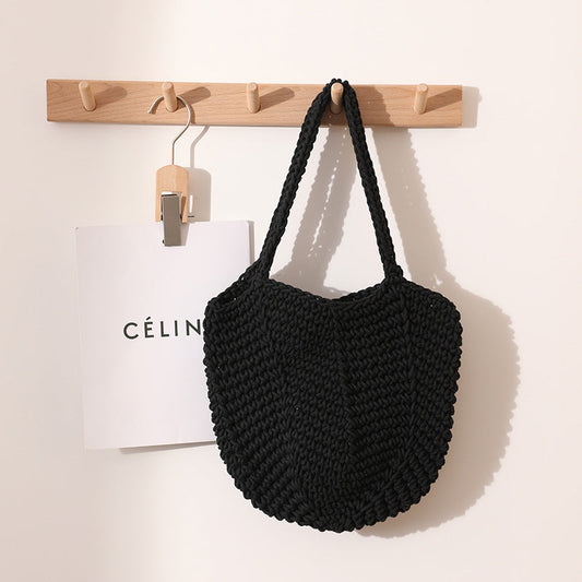 Black Boho Bag