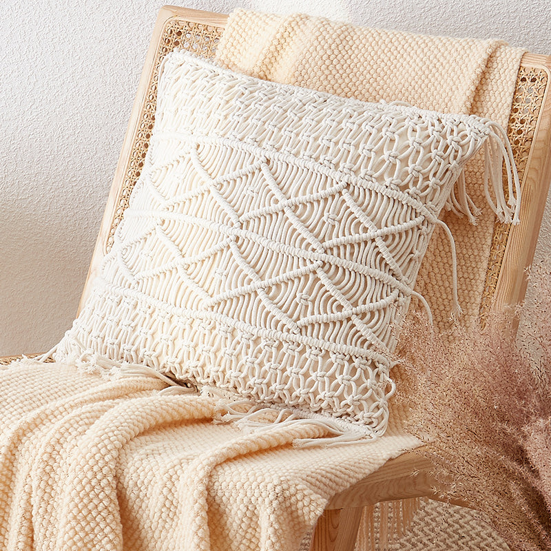 Bohemian Woven Pillow