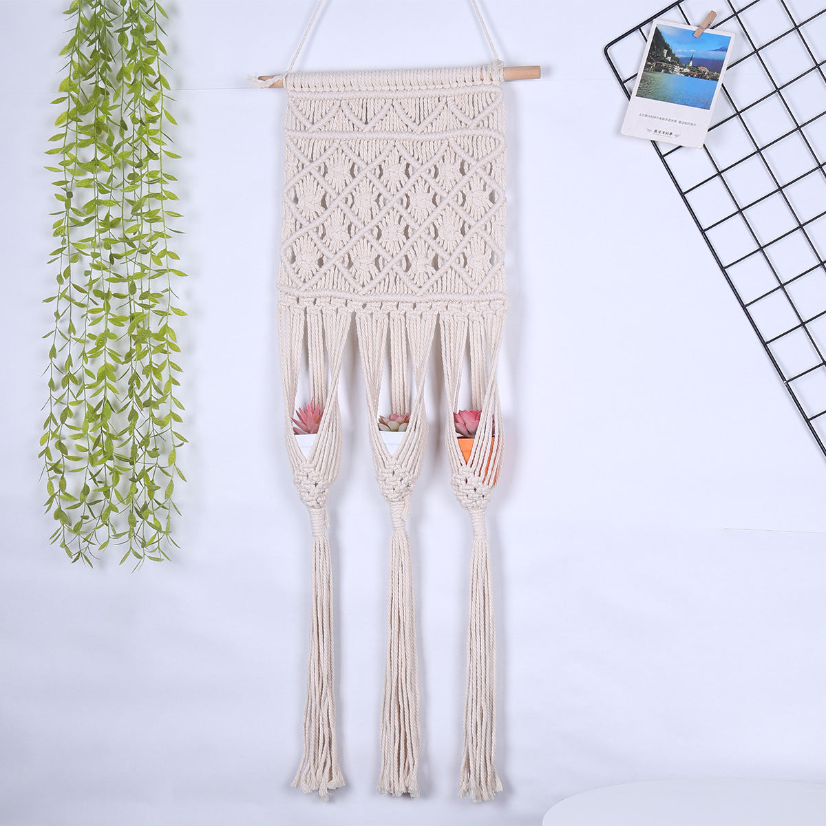 Macrame Plant Hanger Large