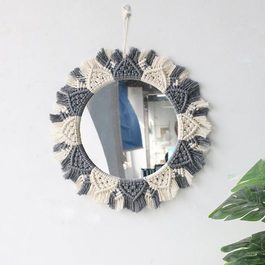 Macrame Mirror Holder