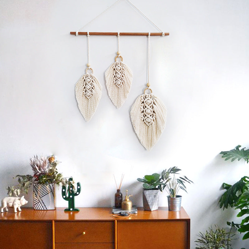 Macrame Leaf Wall Hanging