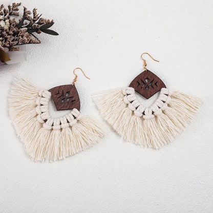 Micro Macrame Earrings