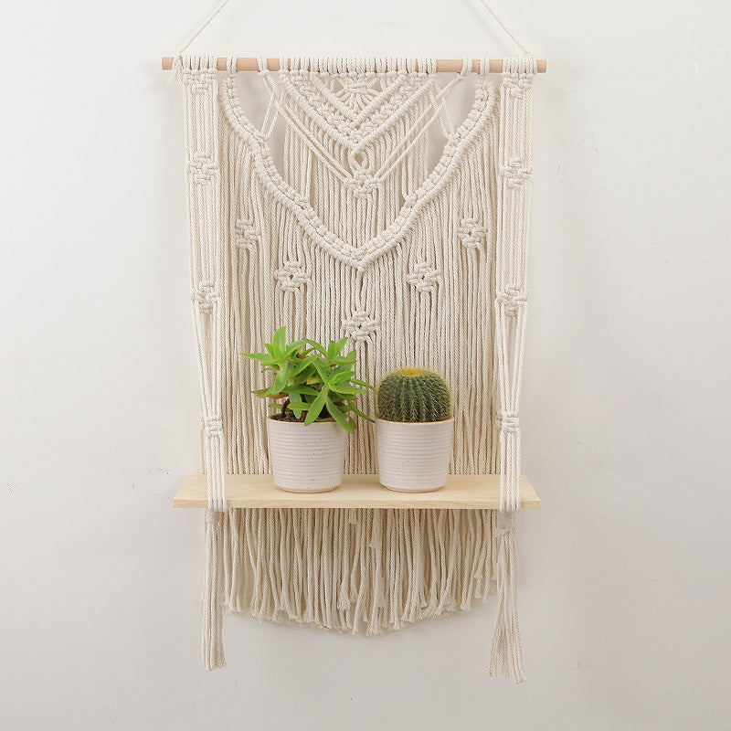 Macrame Hanging Shelves