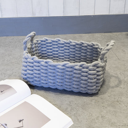 Woven basket With Handle