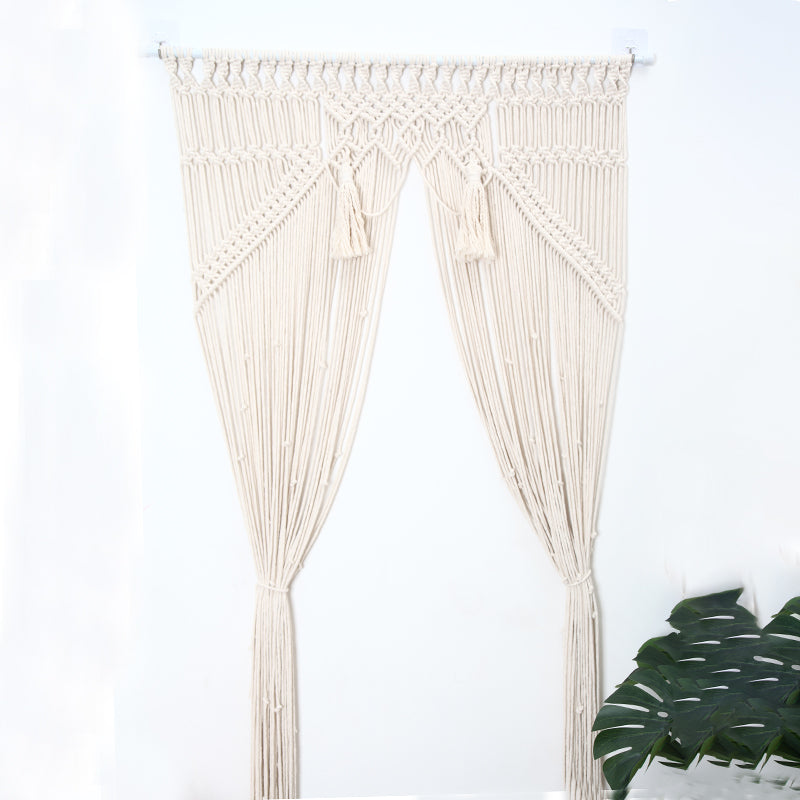 Boho Macrame Curtains