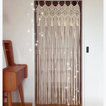 Macrame Door Curtain