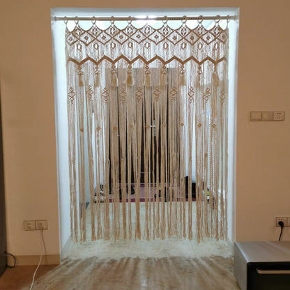 Macrame Door Curtain