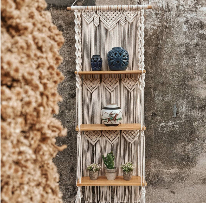 Macrame Shelves