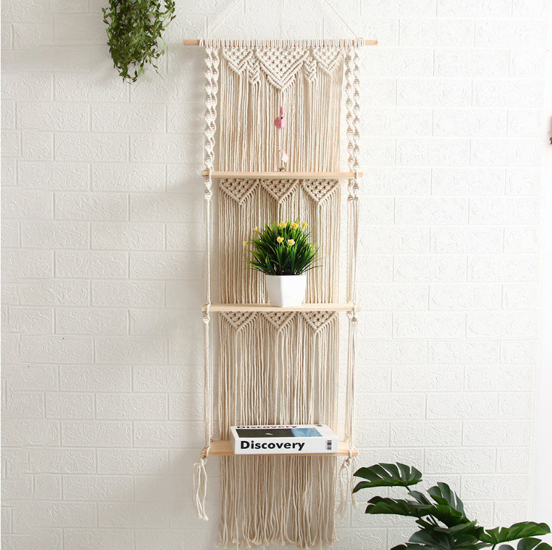 Macrame Shelves