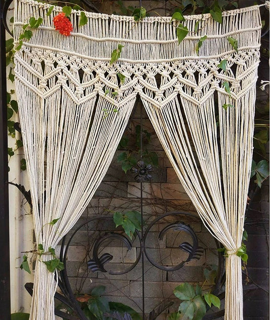 Macrame Room Divider