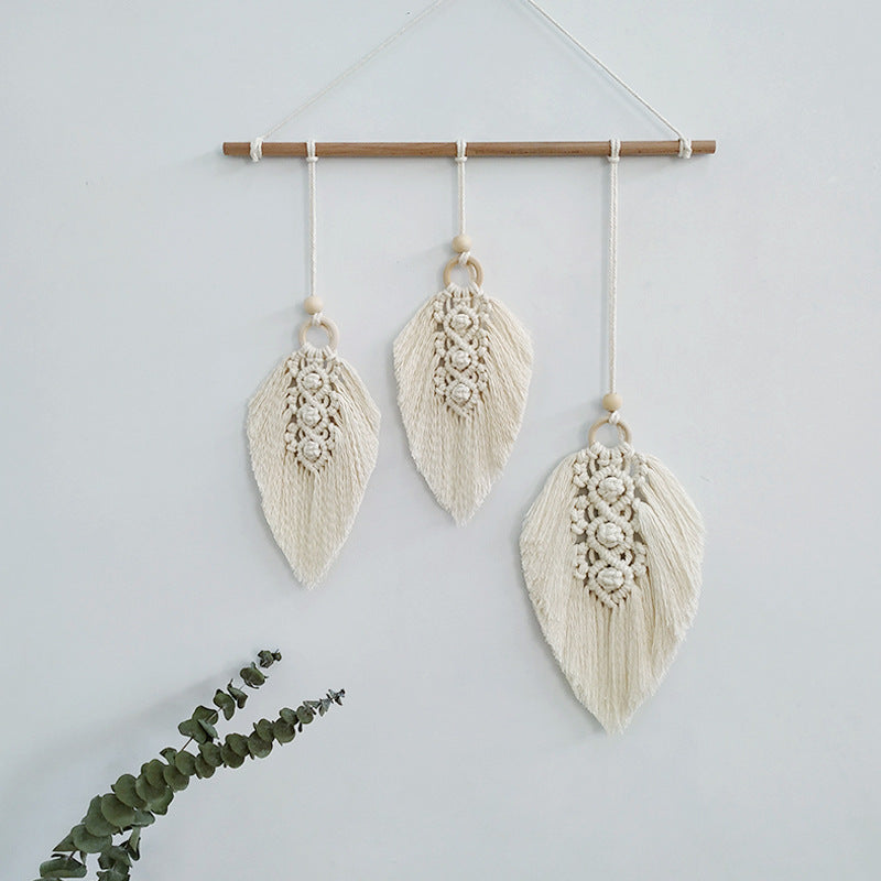 Macrame Leaf Wall Hanging