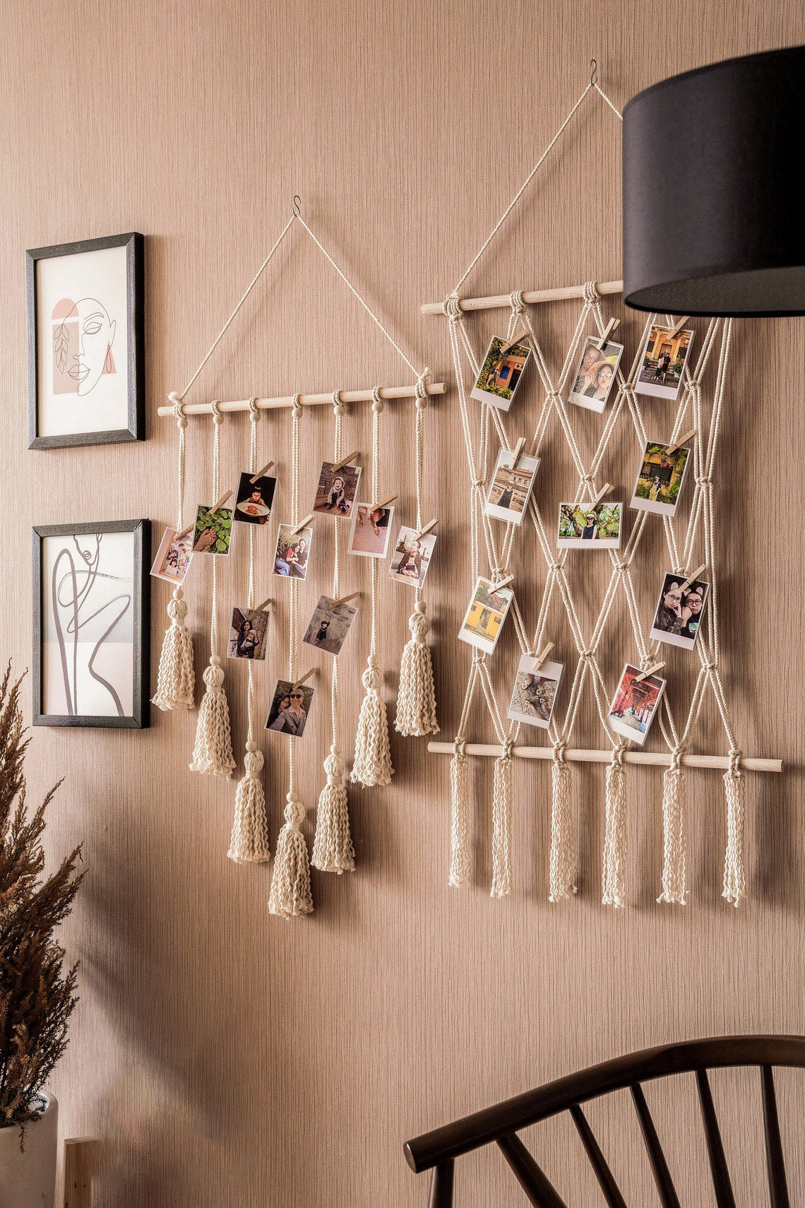 Macrame Picture Hanger