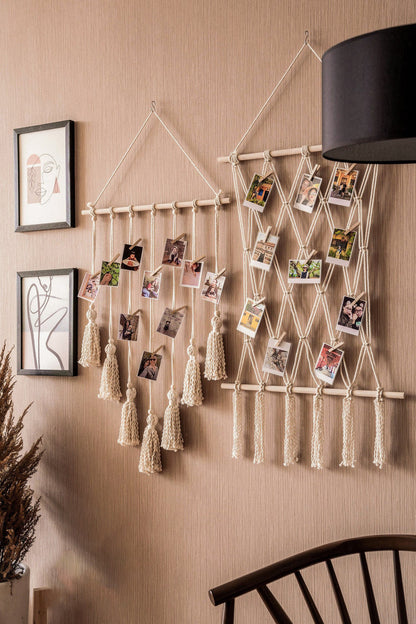 Macrame Picture Hanger