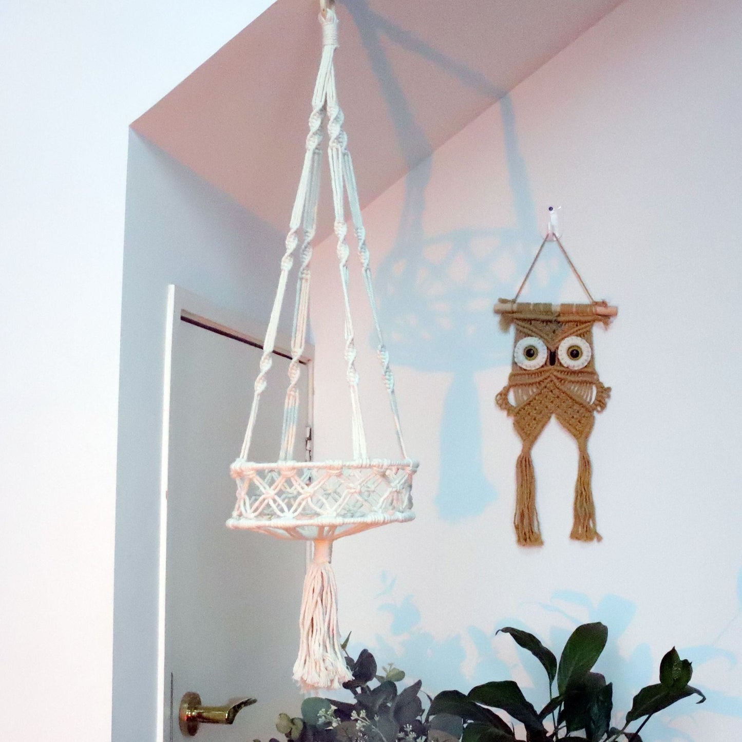 Macrame Hanging Fruit Basket