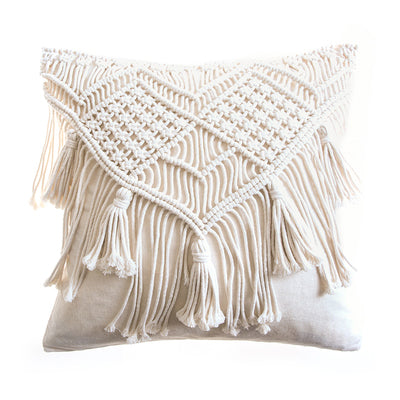 Macrame Throw Pillow