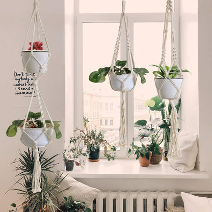 Hanging Macrame Planter