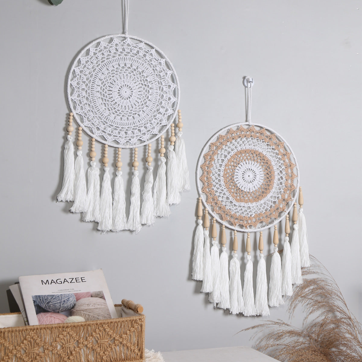 White Dream Catcher