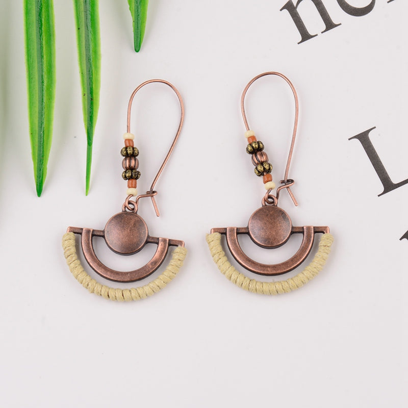 Boho Macrame Earrings