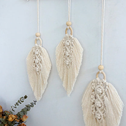 Macrame Leaf Wall Hanging