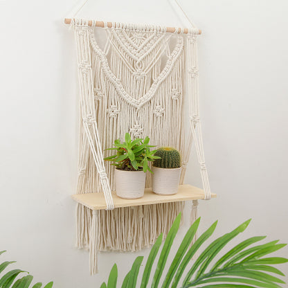 Macrame Hanging Shelves