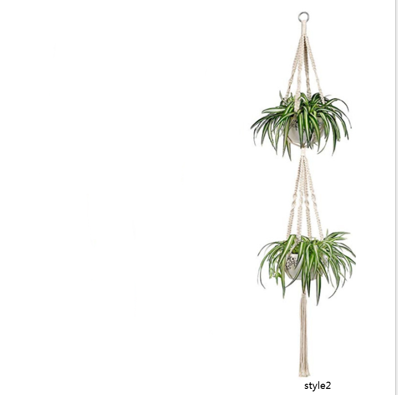 Hanging Macrame Planter