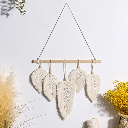 Boho Feathers Macrame