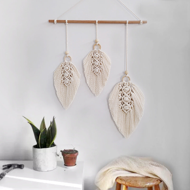 Macrame Leaf Wall Hanging