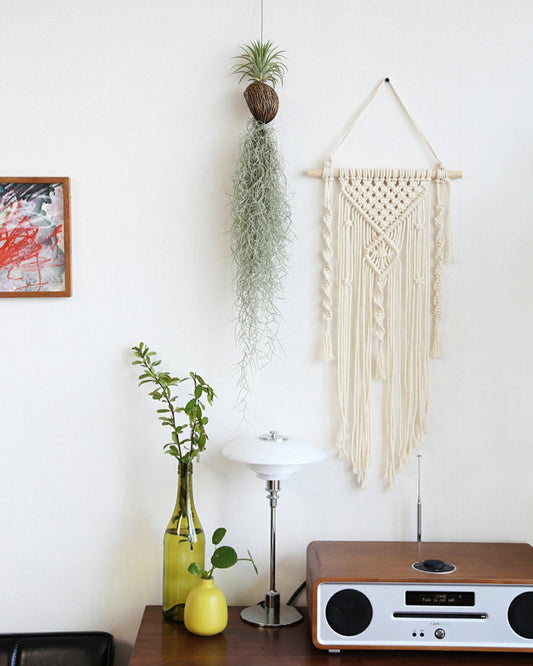 White Macrame Wall Hanging