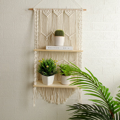 Macrame Hanging Shelf