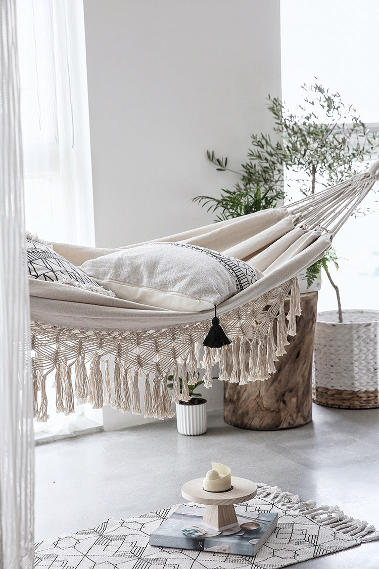 2 Person Macrame Hammock