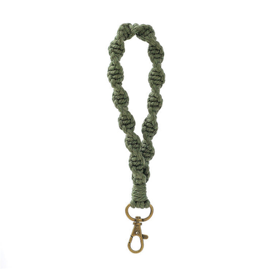 Macrame Wrist Keychain