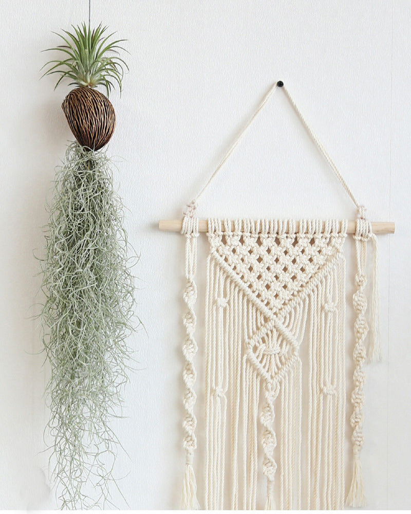 White Macrame Wall Hanging