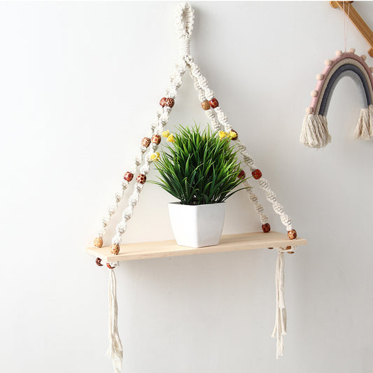 Crochet Hanging Shelf