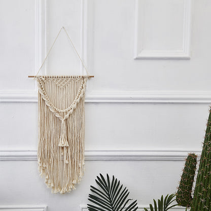 White Macrame Wall Hanging