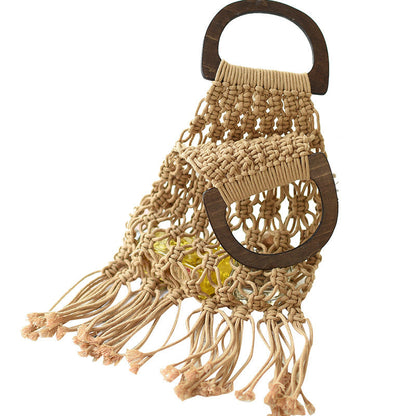 Woven Bucket bag