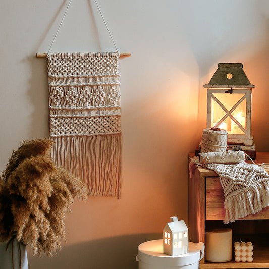 Simple Macrame Wall Hanging