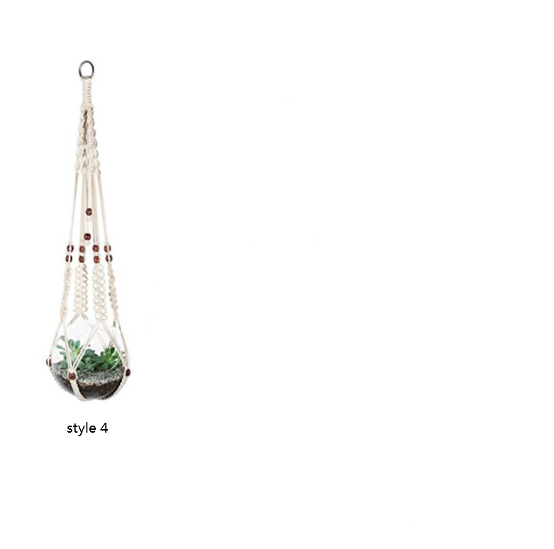 Macrame Plant Hanger Beads