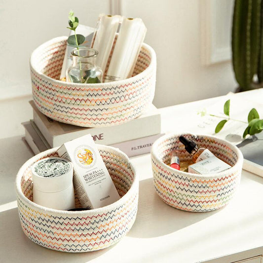 Woven Baskets For Storage