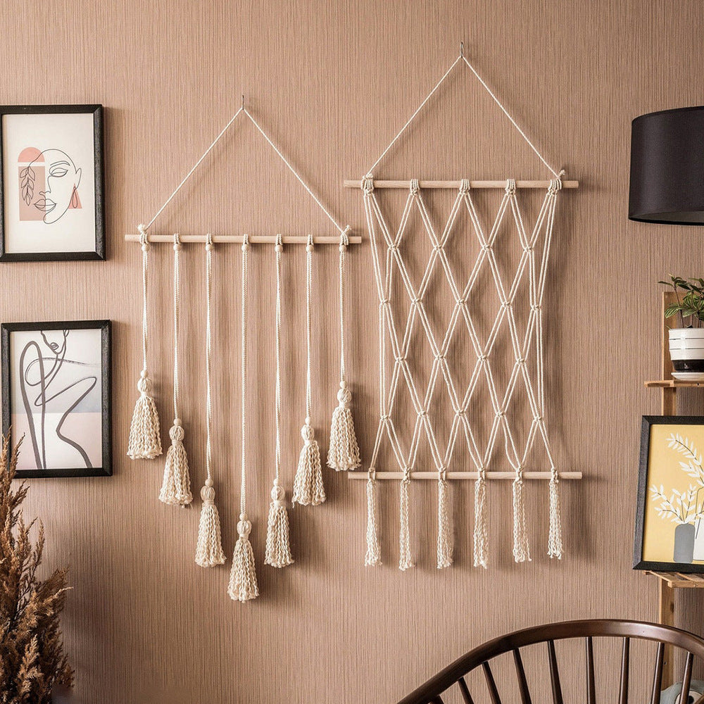 Macrame Picture Hanger