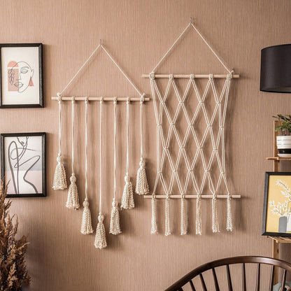 Macrame Picture Hanger