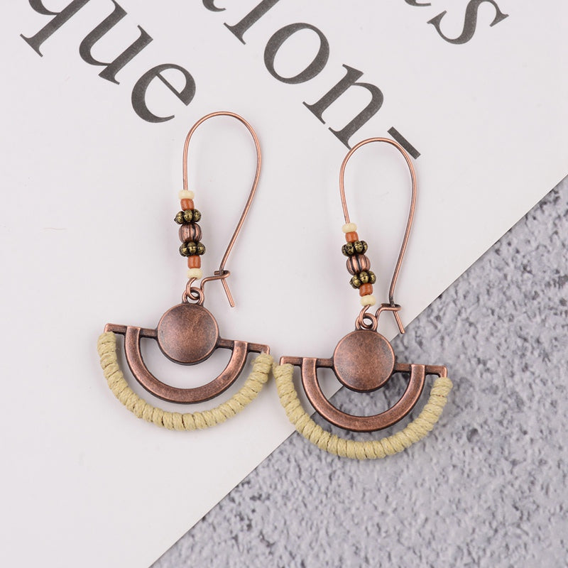 Boho Macrame Earrings