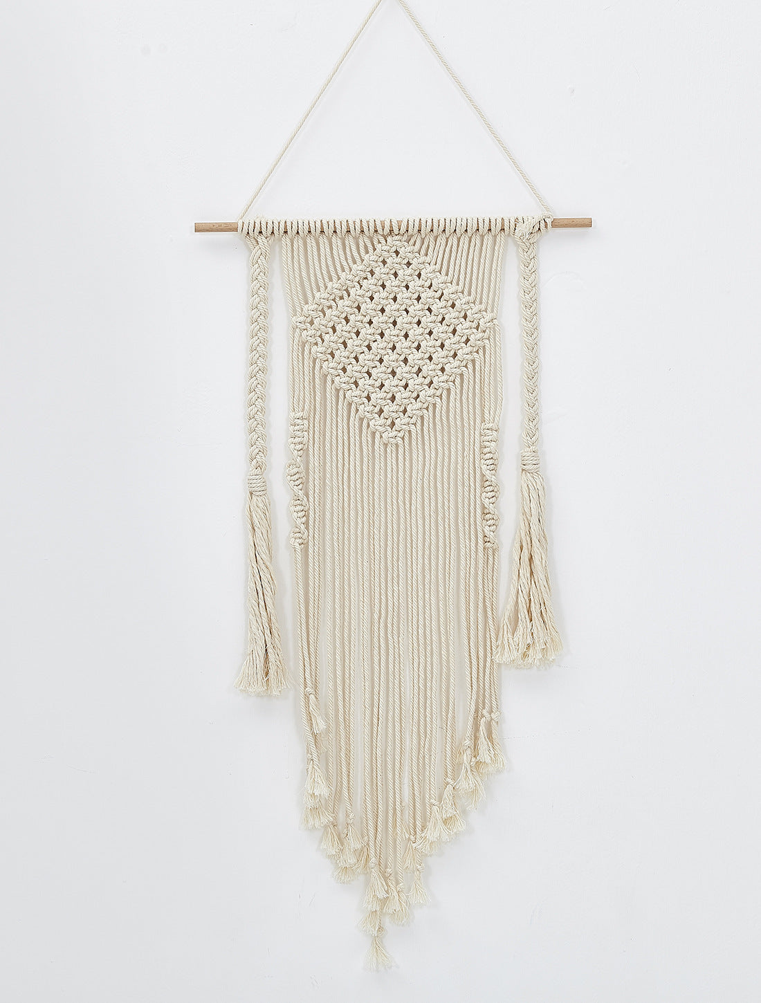 White Macrame Wall Hanging