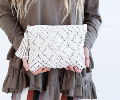 Boho Macrame Bag