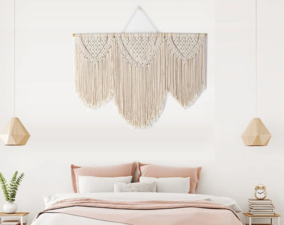 Macrame Headboard Wall Hanging