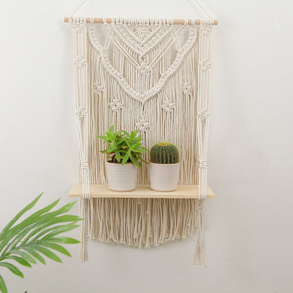 Macrame Hanging Shelves