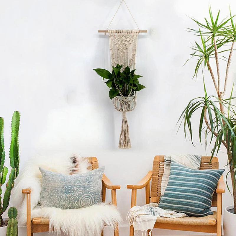 Hanging Macrame Plant