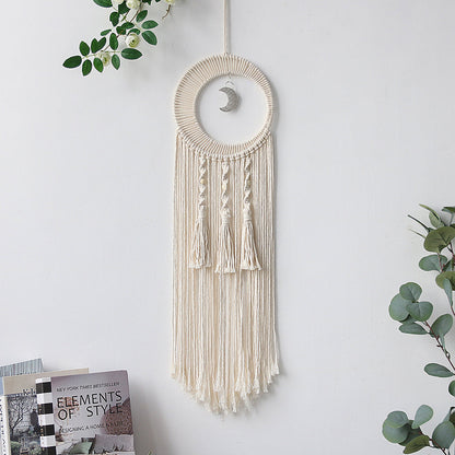 Macrame Moon Dreamcatcher